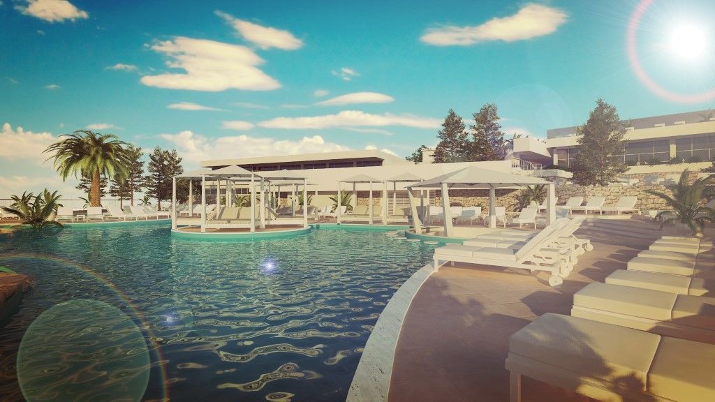 Port 9 Island Family Resort Korčula Exterior foto